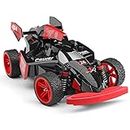 1:18 Scale 45+km/h RC Cars for Adults High Speed Remote Control Truck All-Terrain 4WD Fast Racing Hobby Car with Rechargeable Batteries Toys for Boys Girls Gift