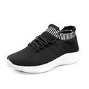 Kraasa Walking Shoes for Women | Latest Trend Casual Shoes Black UK 4