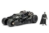 DC Comics - Batman 2008 The Dark Knight Movie Tumbler Batmobile Metals Die-cast Toy Car with Batman Die-cast Figure (Black)