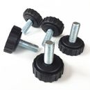 Adjustable Furniture Feet M6 - M8 Screws Leveling Foot With Without Insert Nuts
