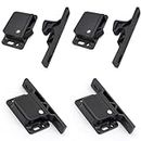 4 Pack Cabinet Door Latch for Home Furniture/RV/Trailer, Cabinet Lock RV Accessories for Inside, Child Proof Cabinet Lock for Camper, Home, Kitchen, Bathroom, Office