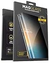 Magglass Galaxy Note 10 Privacy Screen Protector - Anti Spy Fingerprint Resistant Tempered Glass Guard for Samsung Note 10 (Case Compatible)