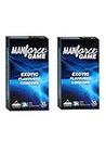Manforce GAME 3-In-1 Ribbed-Dotted-Contoured-Exotic flavoured Condoms - 10s packets (2)