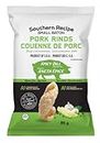 Southern Recipe Small Batch Pork Rinds | Spicy Dill Chicharrones | Keto Friendly, Gluten Free, Low Carb Food | 7g Collagen Per Serving | High Protein | 85g Bag