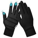 BQA Lightweight Running Gloves for Men Women, Winter Touch Screen Gloves for Cycling Biking Sporting Driving Outdoor Activities