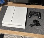 Sony PlayStation 4 500gb White Console With Controller, Working Perfectly!