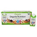 ORGAIN Organic Iced Mocha Cafe Nutri Shake 12Pk, 11 FZ