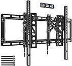 HOME VISION Advanced 4D Full Motion TV Wall Mount for 32-90 Inch TVs | Articulating Low Profile Wall Mount TV Bracket with Smooth Extension, Swivel and Tilt | Max VESA 600x400mm up to 132lbs