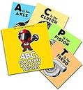 ABC's For Future Race Car Drivers Alphabet Book (Baby Book, Children's Book, Toddler Book)
