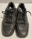 Sketchers Memory Foam Size 42 Men’s Black Lace Up Running Shoes School Walking