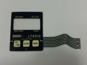 Industrial Scientific 1704D9732-600 LTX310 Gas Detector Face Plate New Rev.15