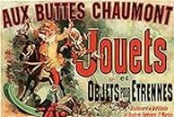 Jules Cheret Aux Buttes Chaumont Jouets 1885 Vintage French Department Store Toy TV Show Ad Cool Huge Large Giant Poster Art 54x36