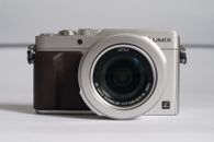 Panasonic LUMIX DMC-LX100 Digital Camera - Silver (with leather case & filters)