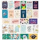 Rileys & Co All Occasion Greeting Cards Assortment Box with Envelopes Rileys, 40-Count, Happy Birthday Cards, Thank You Cards Bulk, Anniversary, Graduation, Sympathy, Thinking of You Cards