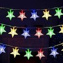 fizzytech Star Fairy String Lights of Home Decoration Christmas Navratri Valentine Gift Home Decoration Light with 8 Flashing Modes (15 Meter 100 LED, Multicolour)