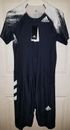 Adidas Men's Running Track Speed Suit Black EH4223 Large NWT New. Fast Shipping 