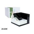 SR-HOME Desk Organizer in Black/White | 4 H x 4.8 W x 4.8 D in | Wayfair SR-HOMEa9574bd