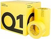 Q1 Premium Masking Tape 48mm x50 High Performance Automotive masking with a rubber-base adhesive with a 110°C Temperature Rsistance