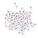 Number Beads, 300Pcs Round Number Beads Practical Colorful Smooth for Clothing Accessories for Jewelry Making DIY Handicrafts