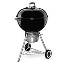 Weber Original Kettle Premium Charcoal Grill, 22-Inch, Black - New Model Gbs, Free Standing