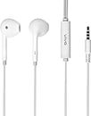 RED RIVER Boom Bass Wired in-Ear Headphones Compatible with Especially All Vivo Smartphones (White) (White) (Vivo Original Sound)