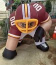 NFL Washington Redskins (Commanders) Football Player 5’ Inflatable Bubba Works
