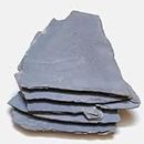 1 kg black slate shale stone big and thick pure and earthy no mixture (1000)
