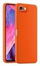 HULLIN Funda de Silicona Colorida para Teléfono, Adecuada para iPhone 6 / iPhone 6s (4.7") - Naranja