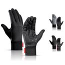 Mens Winter Gloves Waterproof Touch Screen Running Cycling Warm Windproof Gloves