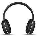 Teconica Wireless E750 Bluetooth Over The Ear Headphones with Mic (Black)