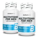 2x BioTech USA Multivitamin for Men 60 Tabletten (2 Dosen) Vitamine + BONUS