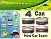 Aire Orgánico 4 latas Treefrog para Automóvil, Hogar, Automóvil, Oficina - Aroma NUEVO PARA Coche