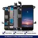 For iPhone 6 6s 7 8 Plus LCD Touch Screen Display&Home Button&Camera Replacement