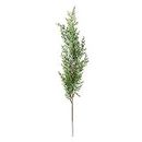 TITA-DONG 10Pcs Greenery Branches Cypress Branch,15.35in Faux Long Stem Cedar Sprigs Fake Pine Cypress Stems Picks, Needles Branches Twigs for Garland Wreath Christmas Home Garden Decoration(Green)