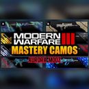 [MW3] & [WZ] XBOX/PS/PC | MASTERY CAMO + META SERVICE | CONSEGNA ISTANTANEA!!! 
