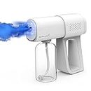 NORDMOND Professional Disinfectant Fogger Machine, Sanitizer Sprayer. Electrostatic ULV Atomizer & Cordless Handheld Nano Steam Gun – Rechargeable Spray Gun with Blue Light for Touchless Sanitization