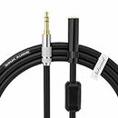 Douk Audio 3.5mm Male to Female Headphone Extension Cable Cord Gold-Plated (1 m & 3.3 ft)