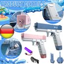 Pistola de agua eléctrica para adultos y niños piscina playa juguete