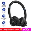 MPOW Wireless Bluetooth Headphones Over Head with Mic Business Driver Headset AU