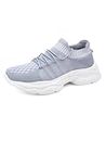 Kraasa Running Shoes for Women, Women Sports Shoes Grey UK 4
