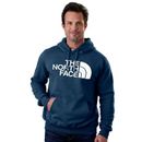 The North Face Men's Half Dome Hoodie (Size XL) Shady Blue-White, Cotton,Polyester