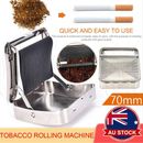 Metal Automatic Cigarette Tobacco Roller Roll Rolling Machine Box Case Maker AU
