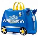 Trunki Children's Ride-On Suitcase & Hand Luggage, Percy Police Car
