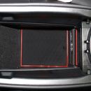 Per Mercedes-Benz Classe C W205 cuscinetti slot cancello interno in gomma tappetini tazza antiscivolo