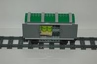 Ersatz für Lego System Lego 9V + RC Eisenbahn Train 3677 Schiebetürenwaggon Cargo Wagon CAR KOMPATIBEL MIT Lego 9V + RC System
