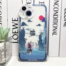 HD Printing Cute Japanese Anime Aesthetic Phone Case For iPhone 14 13 12 11 Pro