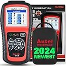 Autel AutoLink AL519 Universal OBD2 Scanner Enhanced Mode 6 Check Engine Light Code Reader with One-Click I/M Readiness, DTCs Library, Live Data, Car OBDII CAN Diagnostic Scan Tool Advanced of AL319