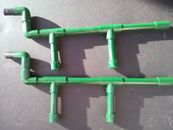 Set of 2 Improved Green Large Marshmallow PVC Shooters Guns Shoots Mini Mallows