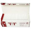 ROYAL SWAG White Color Empty Cigarette Filter Tubes 84 mm King Size With 24 mm Filter Length (Box Of 200 Count) Blank Tubes | RYO Quick Filling Tubes With Filter To Roll Your Own Flavour and Mixture