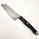 Cutco 1766 Kh Santoku Chef Knife 7" Blade Classic Handle Brown - Engraved